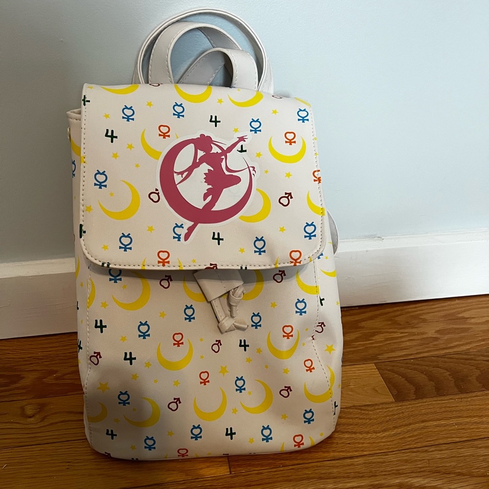 Sailor Moon icons mini backpack.